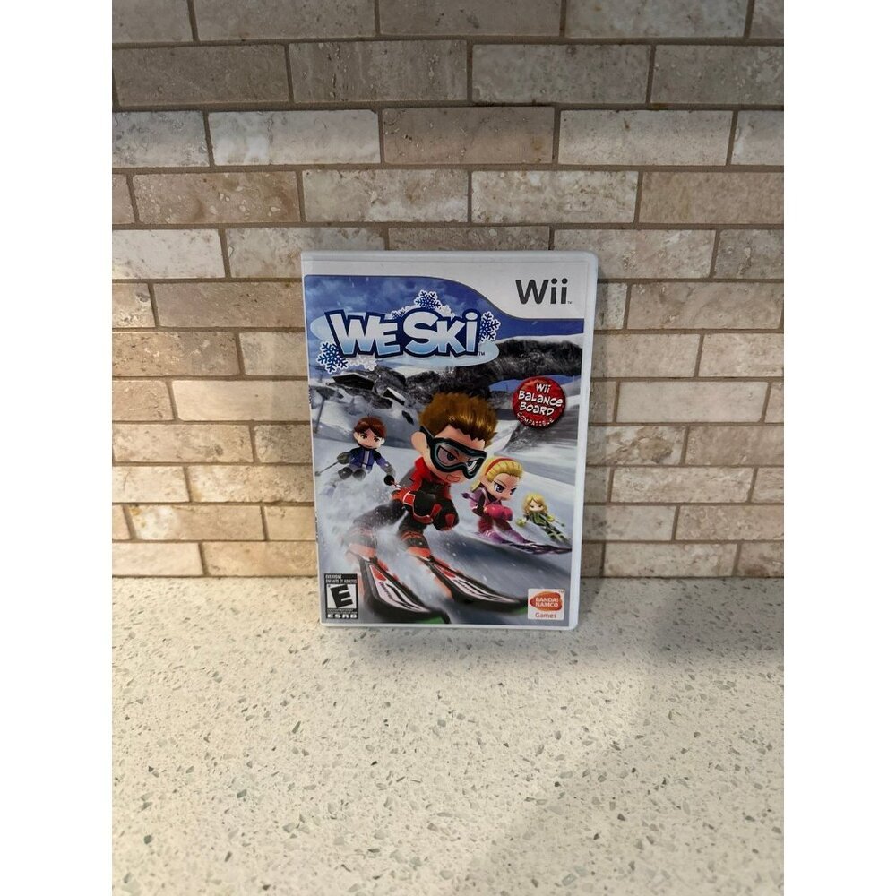 WE Ski Video‎ Game Complete CIB